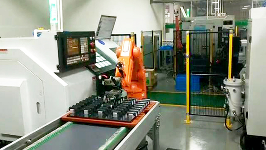 汽車空調壓縮機活塞機加工上下料